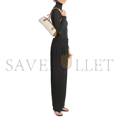 ALAÏA TECKEL MEDIUM LEATHER BAGUETTE BAG (33*11*10cm) 